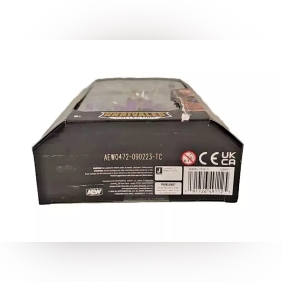 AEW Unrivaled Collection Chris Jericho Wrestling Action Figure #134 - Picture 6 of 6